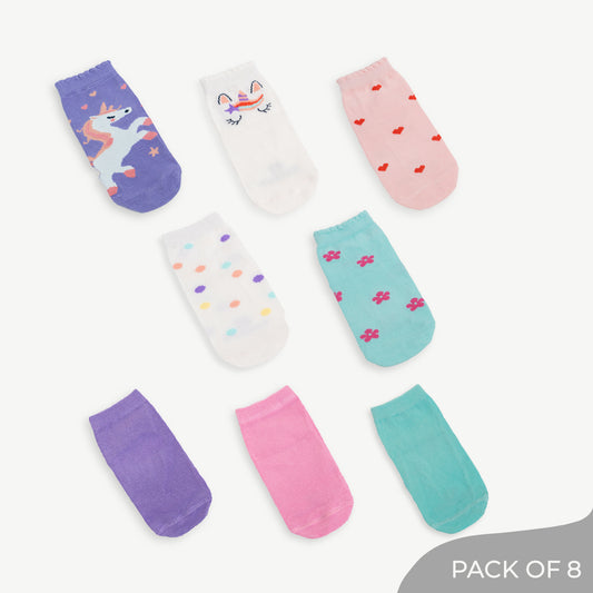 Candy Pop All Season Socks – Pack of 8