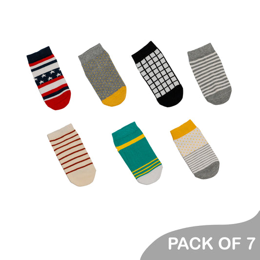 Cool & Classic Boys socks – Pack of 7