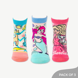 Pink wonderland-  including Barbie, Animal Kingdom and Mermaid Designs - Pack of 3