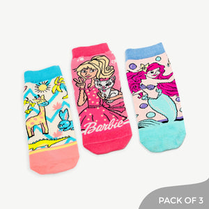 Pink wonderland-  including Barbie, Animal Kingdom and Mermaid Designs - Pack of 3