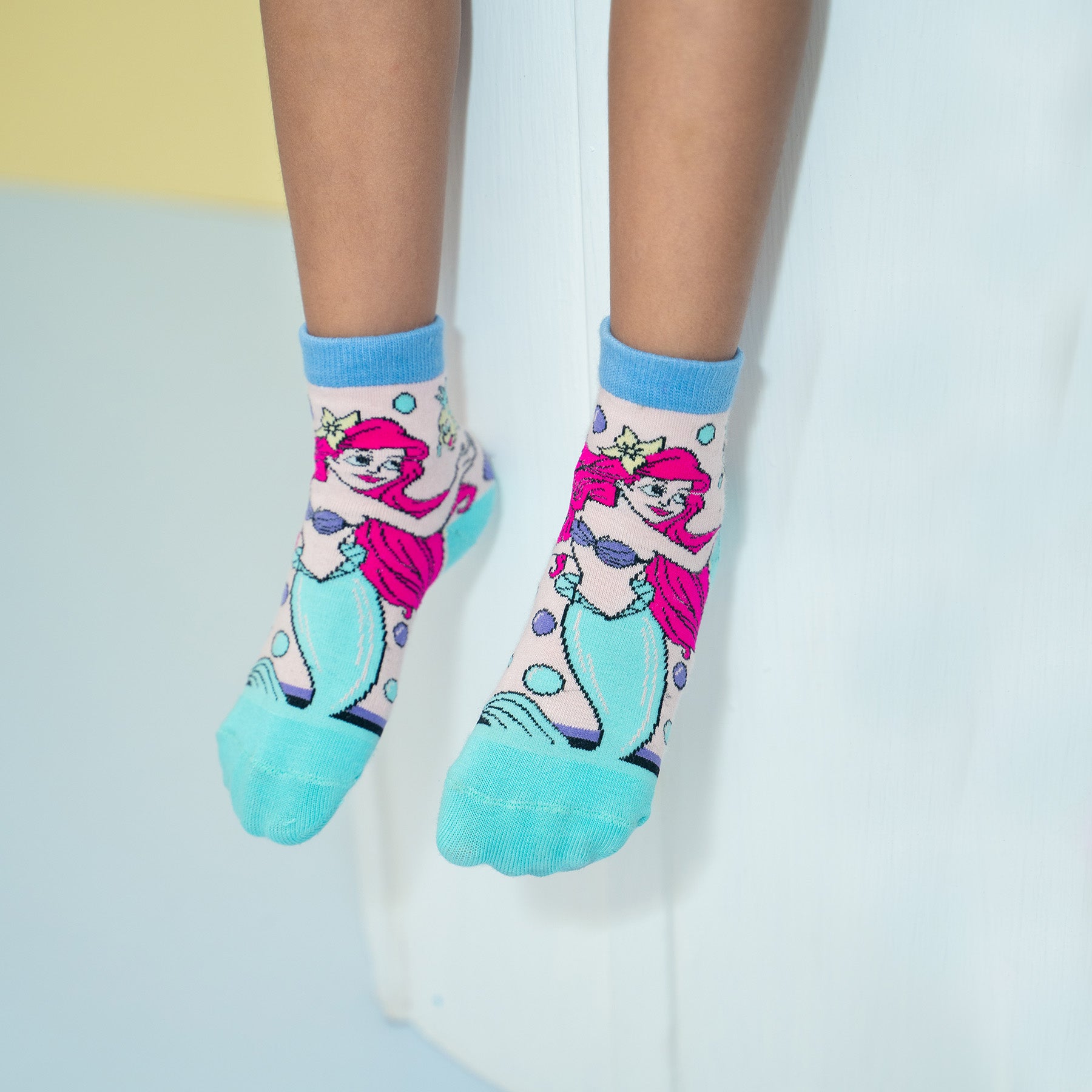 My Chique Pack socks including Unicorn, Mermaid, Good Vibes & Barbie - Pack of 4