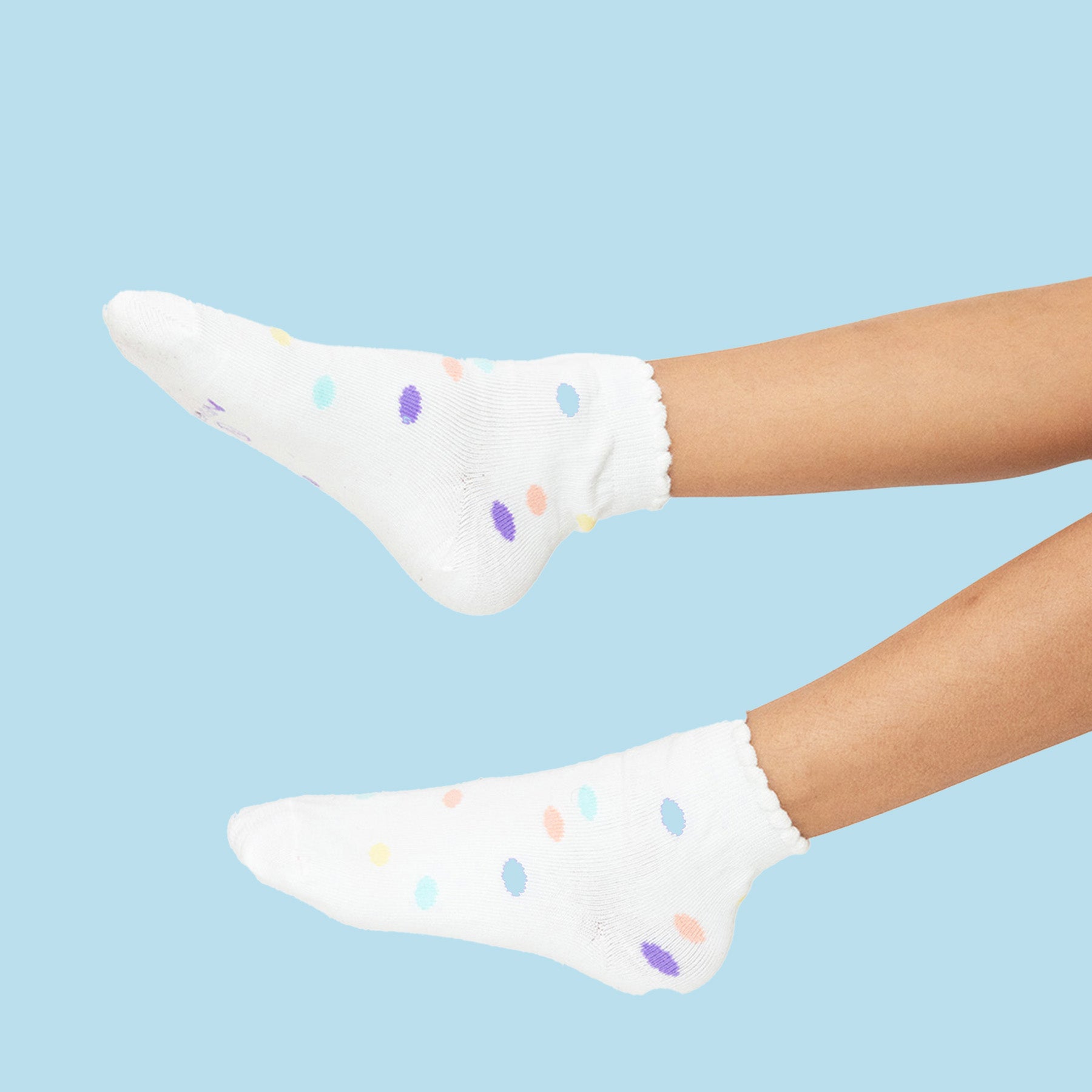 Playful Colors & Hearts Socks – Pack of 5