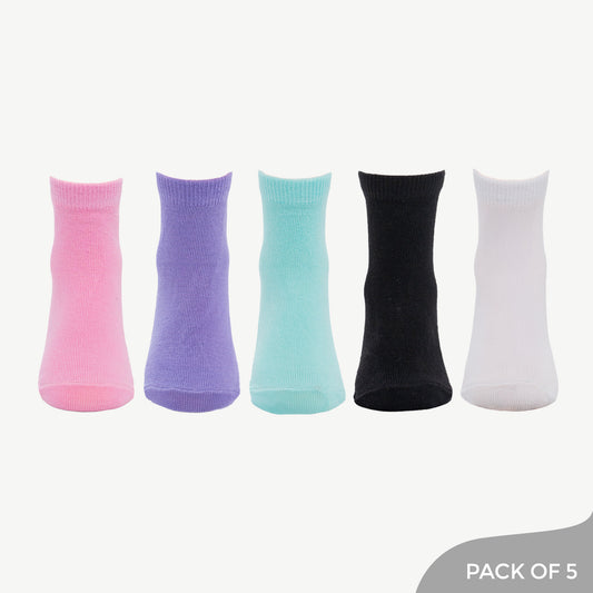 Color Pop Essentials - Pack of 5 Socks